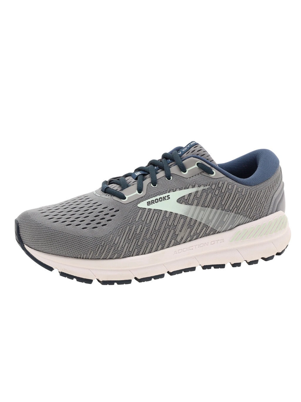 Brooks Addition Gts 15 Women’s Athletic Shoes Blue Gray Size 12 Narrow (2a)